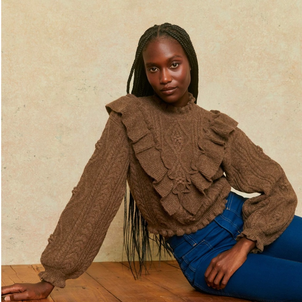 The Nica Sweater | Cinnamon